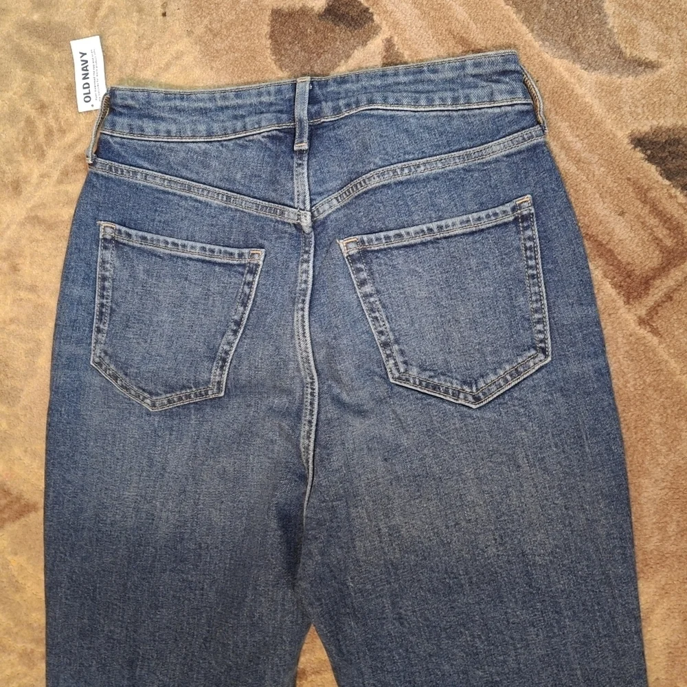 Old Navy Flare Blue Denim Jeans Women Size 8